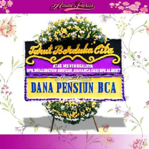 Bunga Papan Duka Cita 20
