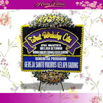 Bunga Papan Duka Cita 25