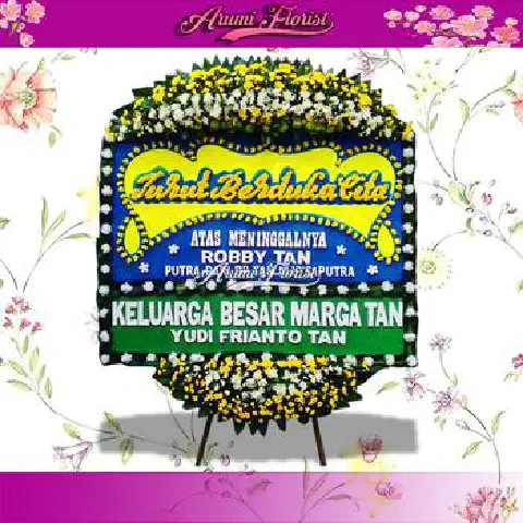 Bunga Papan Duka Cita 33