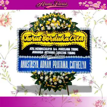 Bunga Papan Duka Cita 35