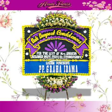 Bunga Papan Duka Cita 7