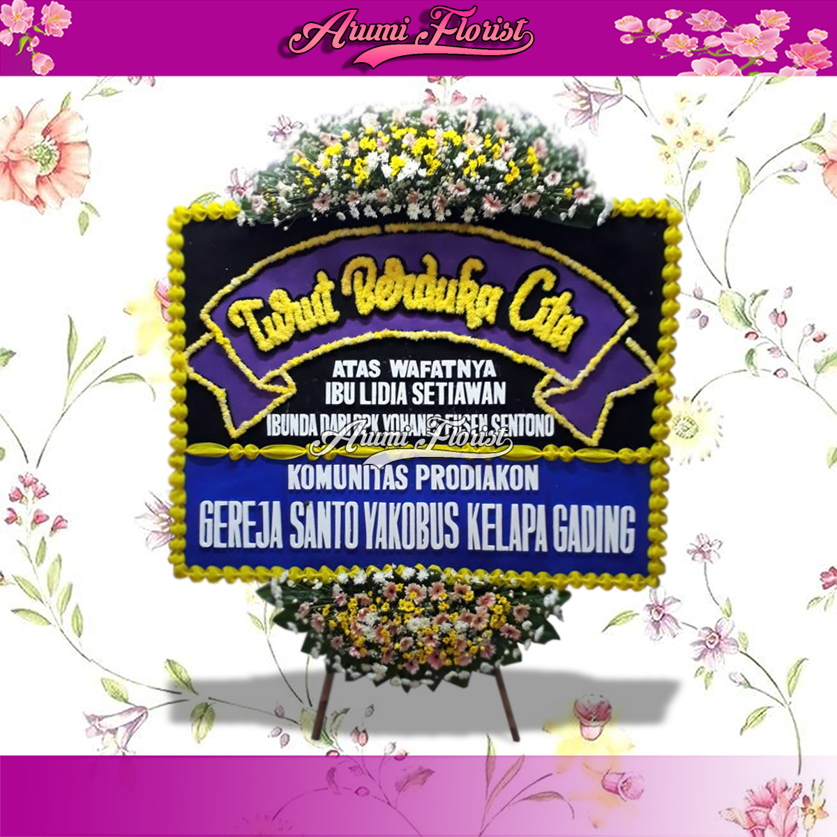 Toko Bunga di Panglima Polim | 081298727281